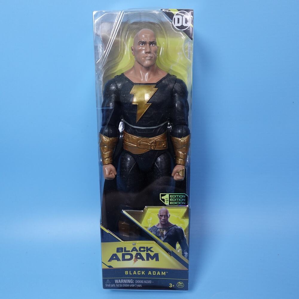 DC Spin Master Black Adam Movie Action Figure 1st Edition Articulation 12" New